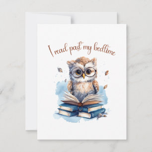 Ich lese vorbei mitteilungskarte