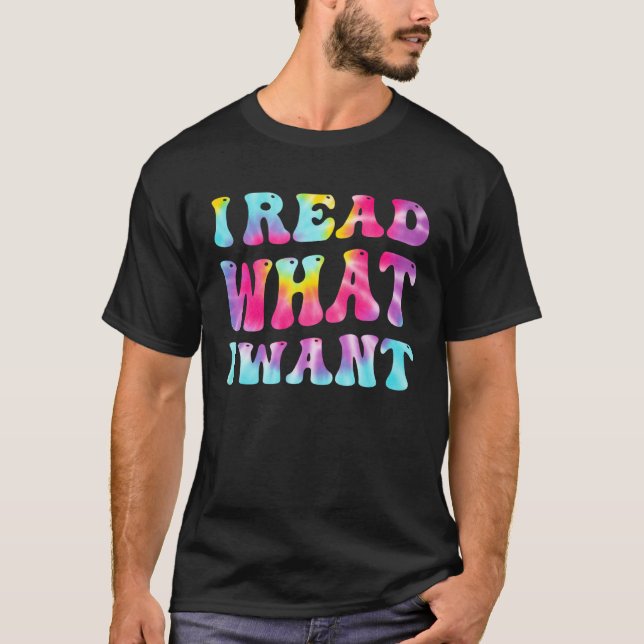 Ich lese, was ich will  Leser lesen Buch Buch T-Shirt (Vorderseite)