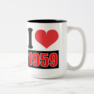 Ich liebe 1959 - Tassen