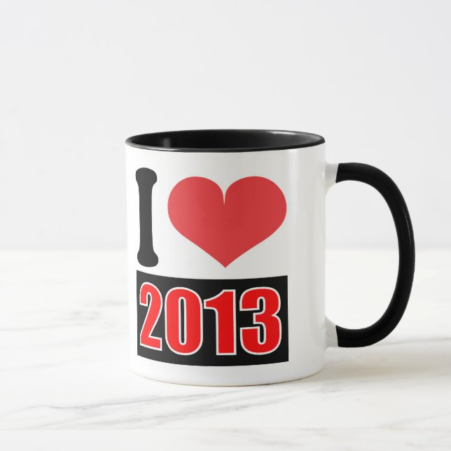 Ich liebe 2013 - Tassen (Rechts)