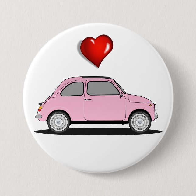 Ich liebe 500 button (Vorderseite)