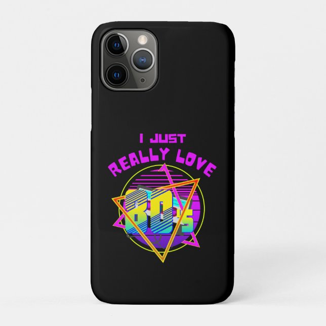 ICH LIEBE 80ER Case-Mate iPhone HÜLLE (Rückseite)