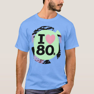 Ich liebe 80er Jungen T-Shirt