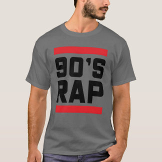 Ich liebe 90er Hip Hop 1990er Disco Rap Tanzmusik T-Shirt