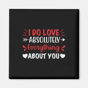 Ich liebe absolut alles an dir magnet
