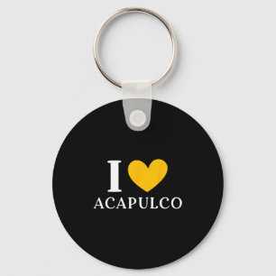Ich liebe Acapulco Mexiko Urlaub _1 Schlüsselanhänger