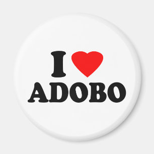 Ich liebe Adobo Magnet