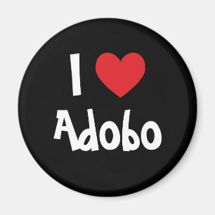Ich liebe Adobo Magnet