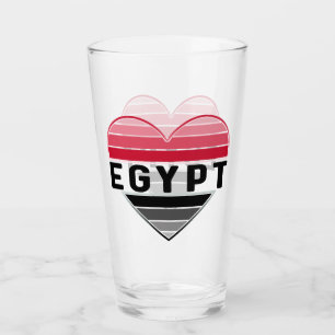 Ich Liebe Ägypten, ägyptisches Herz Glas