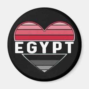 Ich Liebe Ägypten, ägyptisches Herz Magnet