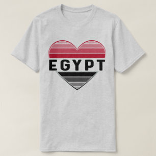 Ich Liebe Ägypten, ägyptisches Herz T-Shirt