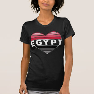 Ich Liebe Ägypten, ägyptisches Herz T-Shirt