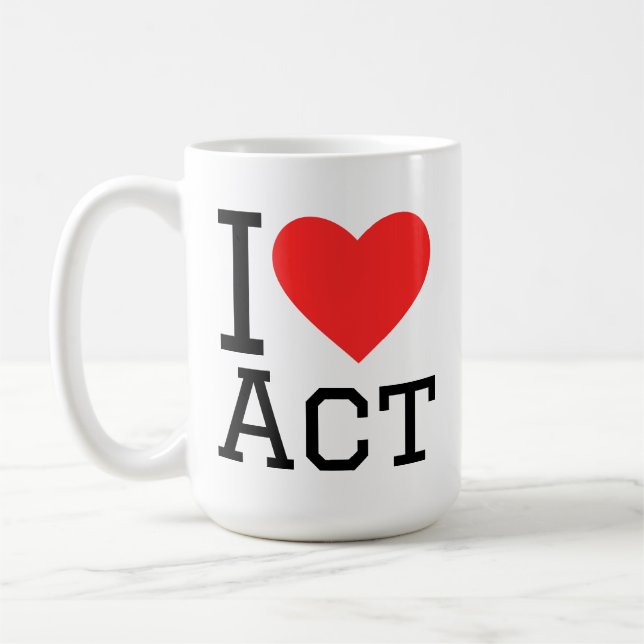 Ich liebe Akt Kaffeetasse (Links)