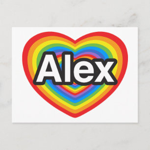 Ich Liebe Alex. Ich Liebe dich Alex. Herz Postkarte