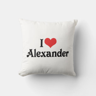 Ich liebe Alexander Kissen
