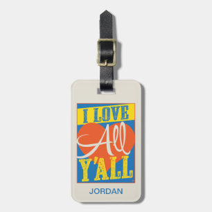 Ich Liebe alle Y Gepäckanhänger