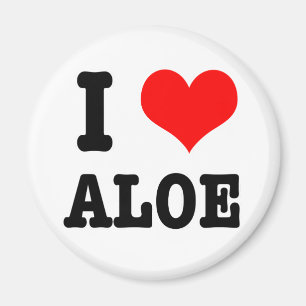 ICH LIEBE ALOE MAGNET
