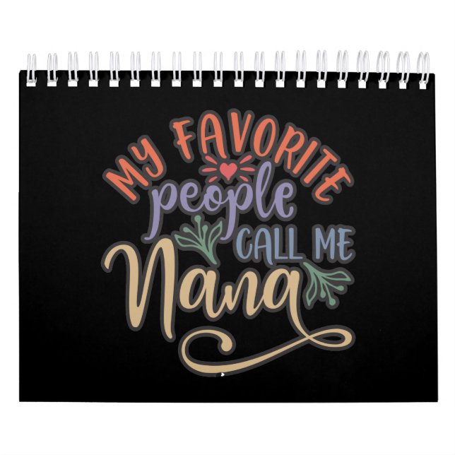 Ich Liebe als Großmutter Kalender (Titelbild)