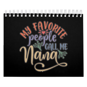 Ich Liebe als Großmutter Kalender