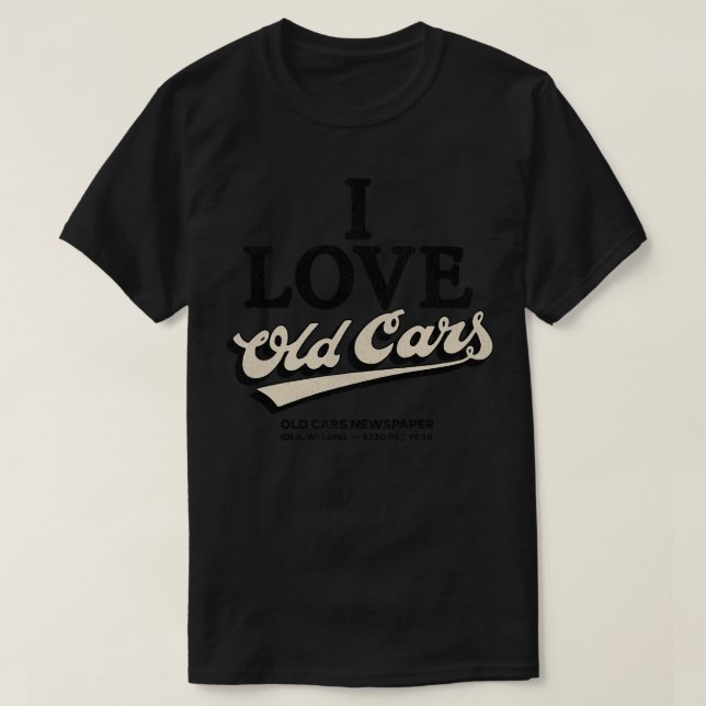 Ich Liebe alt T-Shirt (Design vorne)