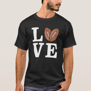 Ich liebe American Football T-Shirt
