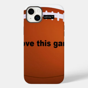 Ich liebe American Footbälle.png Case-Mate iPhone Hülle