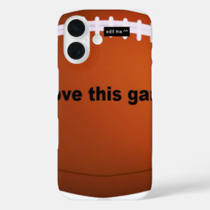 Ich liebe American Footballs.png iPhone 16 Hülle