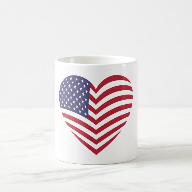 ICH LIEBE AMERIKA KAFFEETASSE (Mittel)
