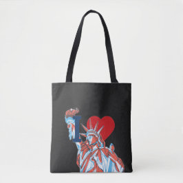 Ich liebe Amerika Statue of Liberty Fourth of July