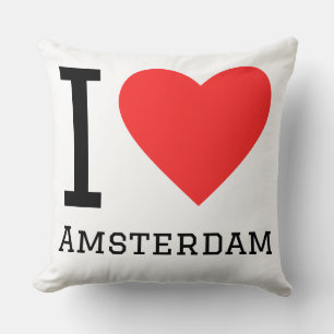 Ich liebe Amsterdam Kissen