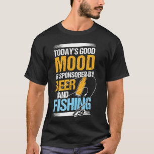 Ich liebe Angeln. Ich liebe es, eine Mutter zu sei T-Shirt