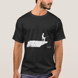 Ich liebe Angeln Papa TN Bass Angeln T-Shirt