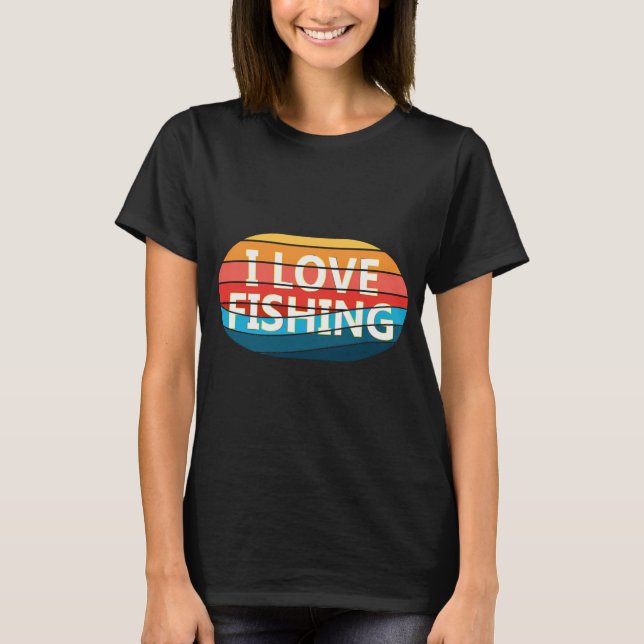 ich liebe Angeln T-Shirt (Vorderseite)
