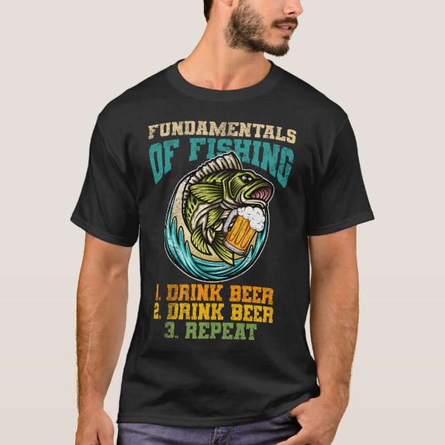 Ich liebe Angeln T-Shirt (Vorderseite)