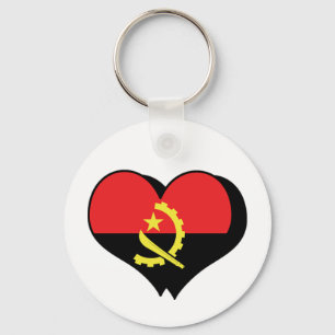 Ich liebe Angola Schlüsselanhänger