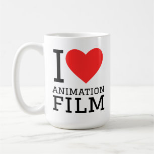 Ich liebe Animationsfilm  Kaffeetasse