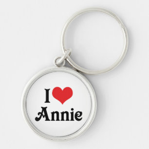 Ich liebe Annie Schlüsselanhänger