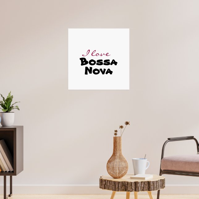 Ich liebe [anpassen] poster (Wohnzimmer 3)