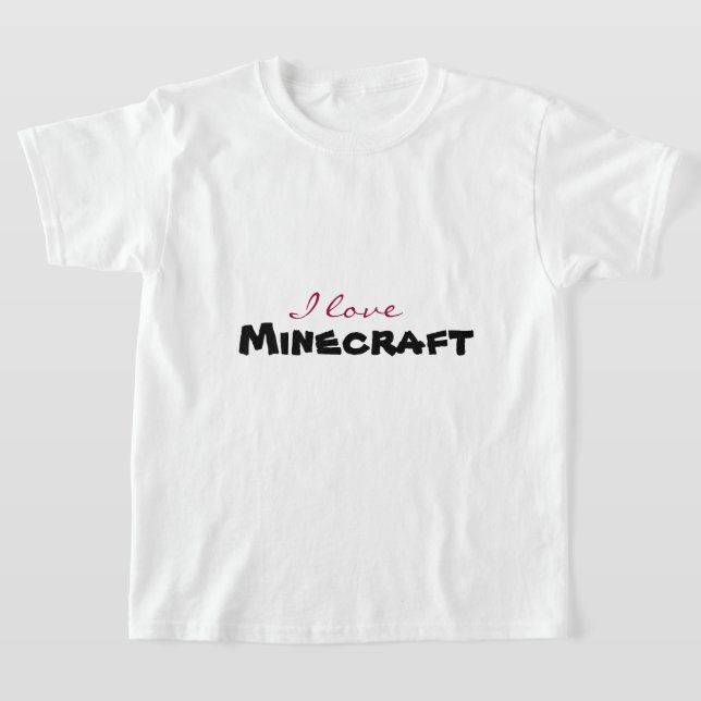 Ich liebe [anpassen] T-Shirt (Ablage )