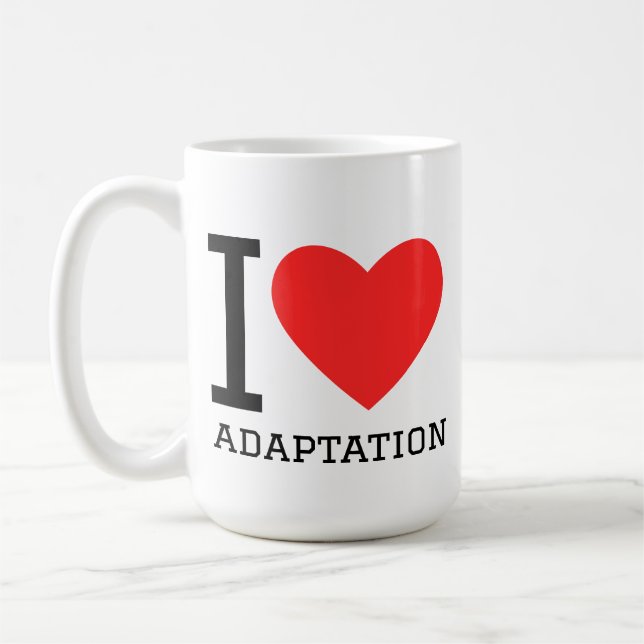 Ich liebe Anpassung Kaffeetasse (Links)