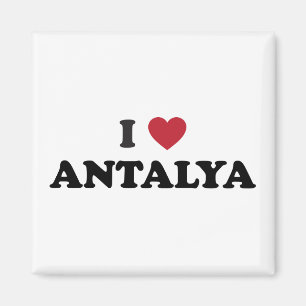 Ich liebe Antalya Türkei Magnet