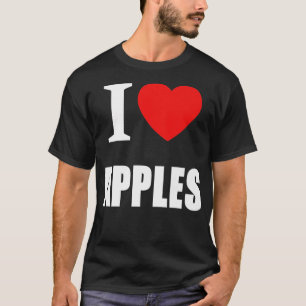 Ich Liebe Äpfel für Männer Frauen und Studenten Ve T-Shirt
