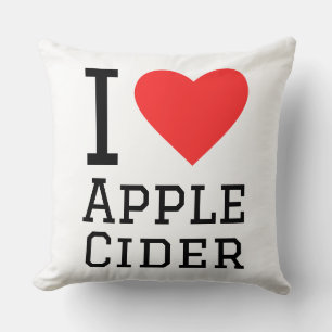 Ich liebe Apfelwein Kissen