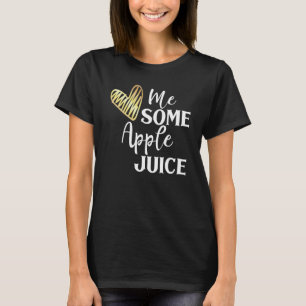 Ich Liebe Apple Juice Hemd Herz mir ein paar Äpfel T-Shirt