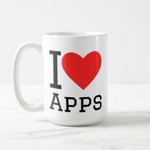 Ich liebe Apps Kaffeetasse