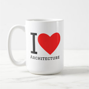 Ich liebe Architektur  Kaffeetasse