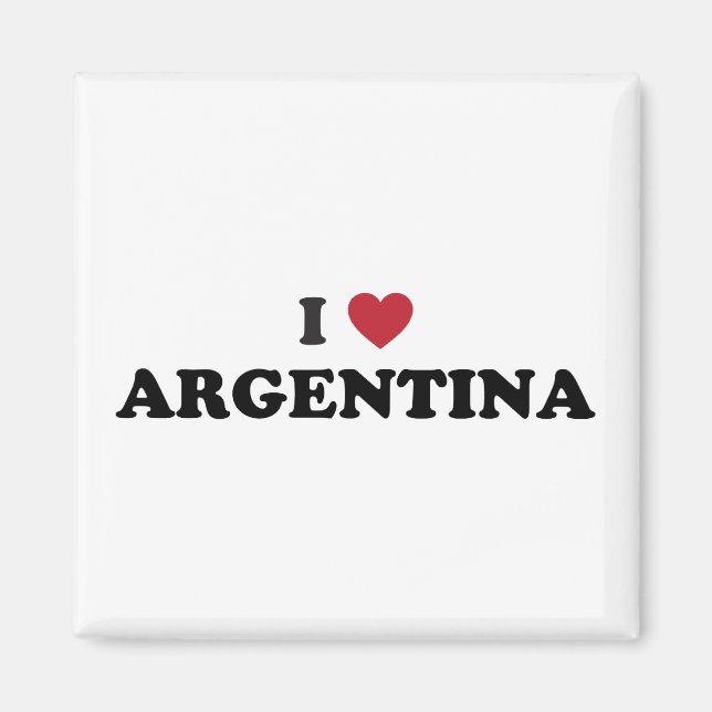 Ich liebe Argentinien Magnet (Vorne)