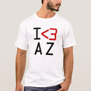 Ich liebe Arizona AZ State Pride Grafik T-Shirt