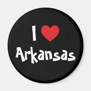 Ich liebe Arkansas Magnet