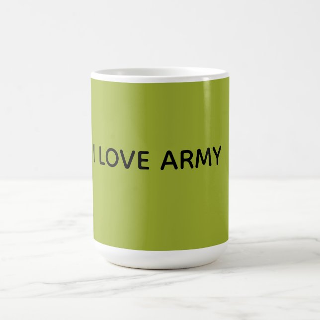 ICH LIEBE ARMY KAFFEETASSE (Mittel)
